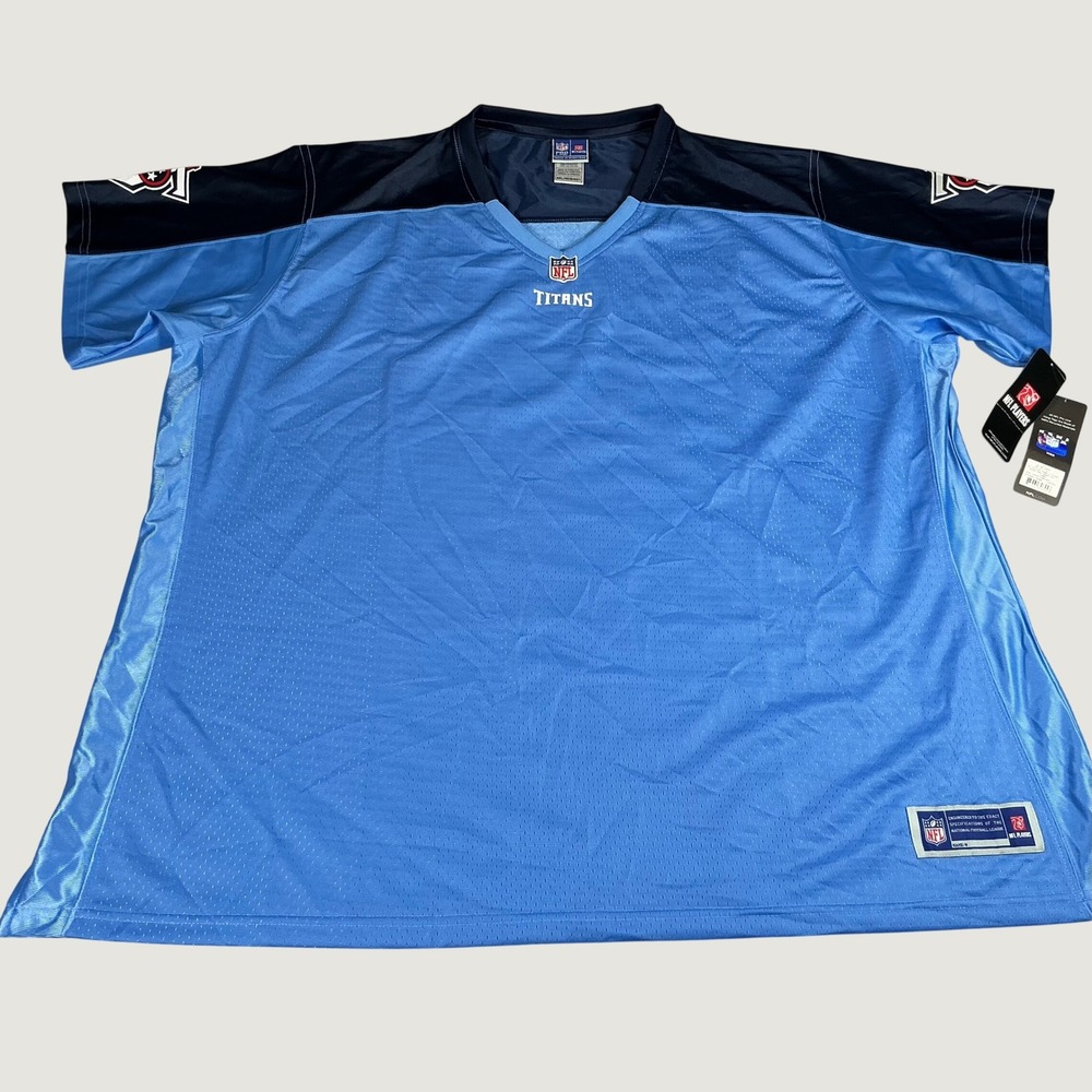 NWT NFL Pro Line Tennessee Titans Women's 4XL Blue Football Jersey